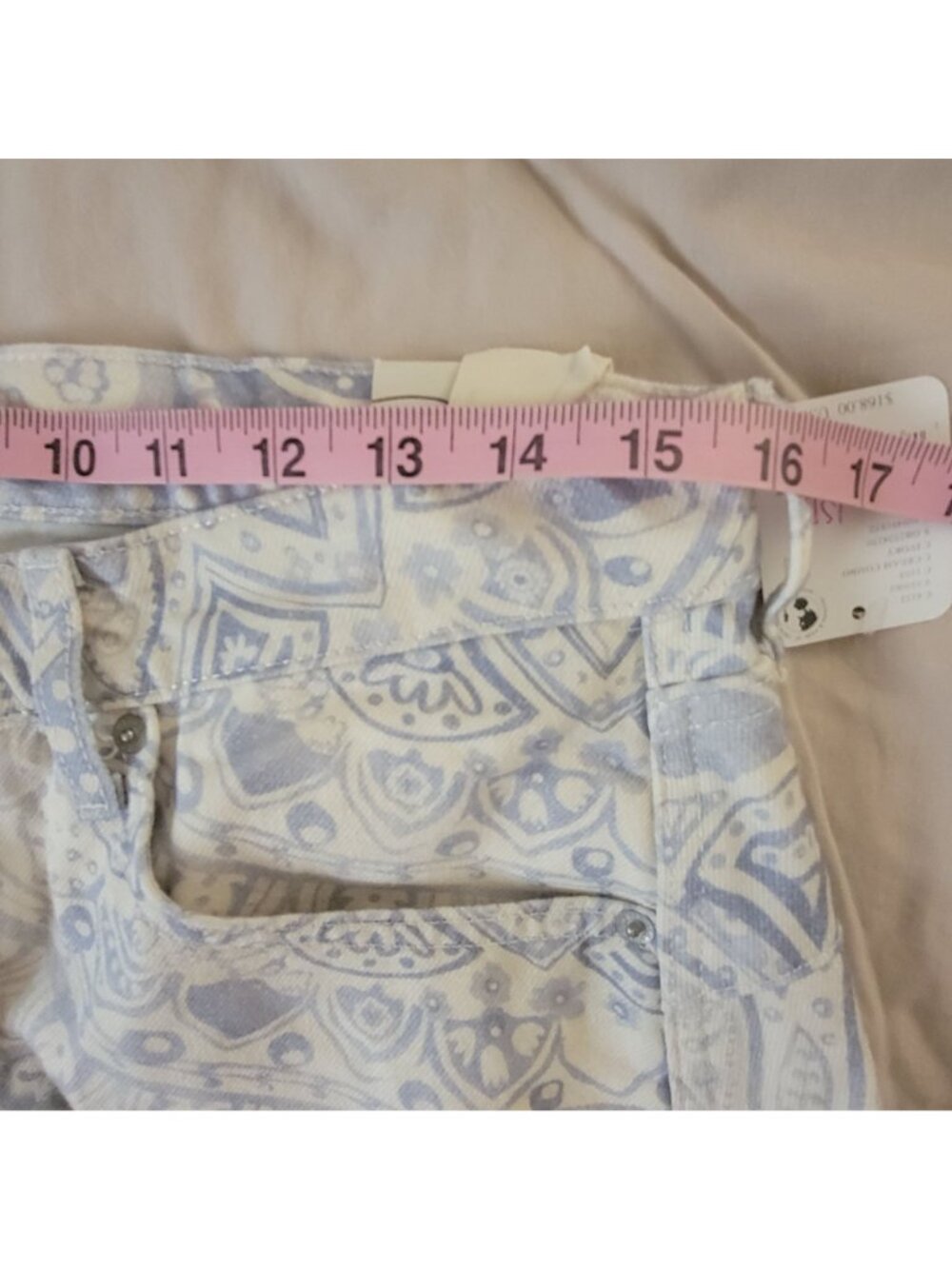 Free People Fable Low Rise Twisted Bowed Barrel Jeans Contemporary Boho Women 30 - Picture 3 of 7